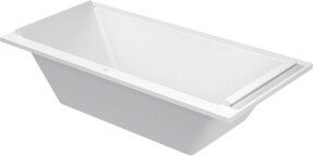 Duravit Rechteck-Badewanne Starck in Weiß, B/T/H: 190 x 90 x 46 cm - Bild 1