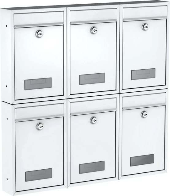 BASI Briefkasten Set Basi in Matt Weiß - Bild 1