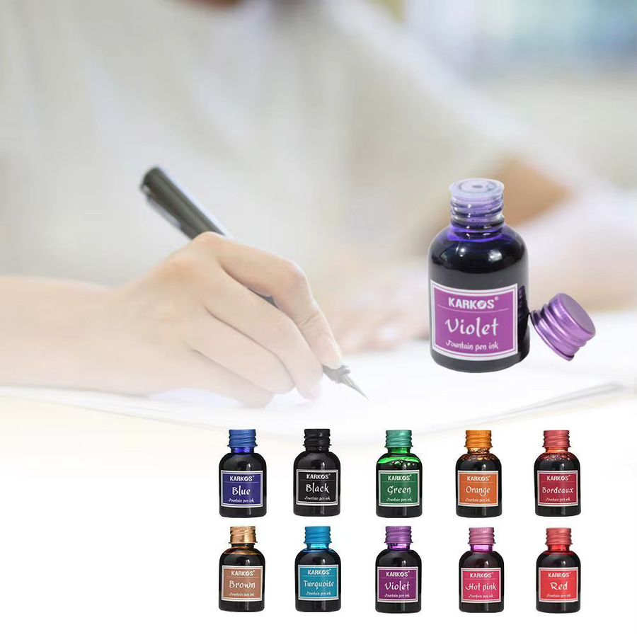 Zuivere Universal Tintenflasche für Stifte und Schreibwaren in Schwarz und Multicolour - Bild 5