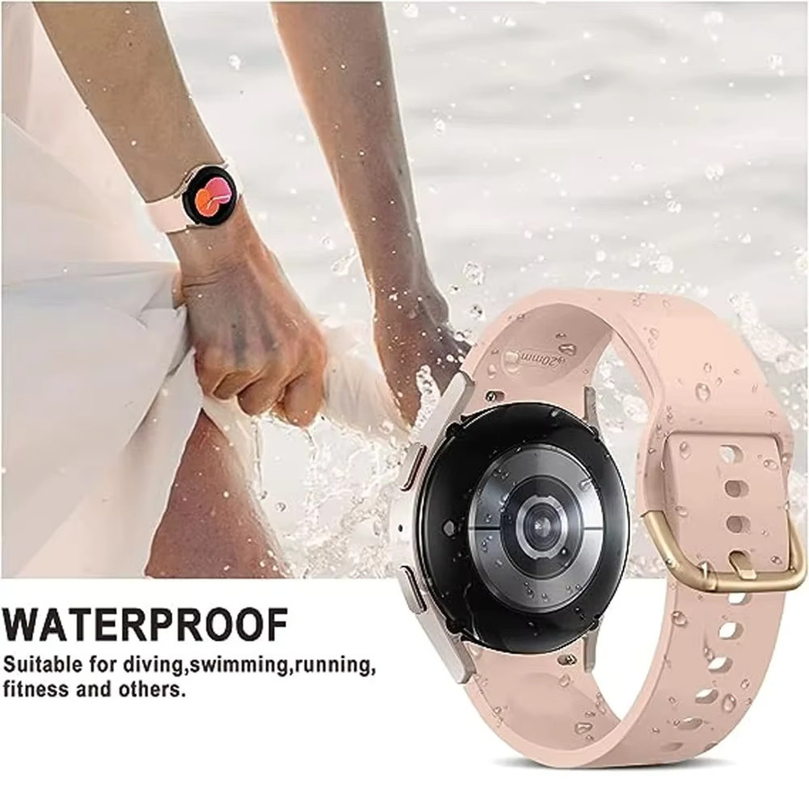 HUBANDE Uhrenarmband Silikon, pink, Unisex - Bild 1