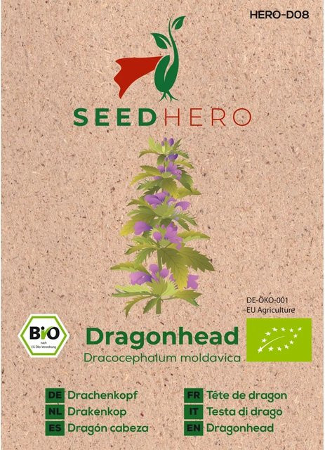 Seedhero BIO Drachenkopf Samen - Bild 1