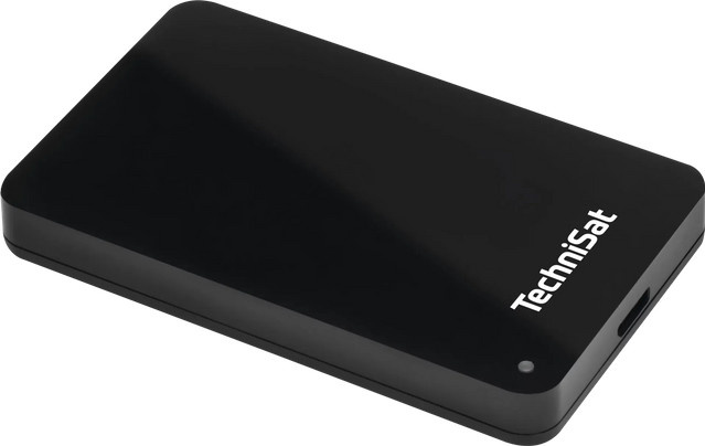 Streamstore Externe HDD Festplatte 2,5 Zoll mit 1 TB Speicherplatz, USB 3.2, Schwarz mit LED Anzeige - Bild 1