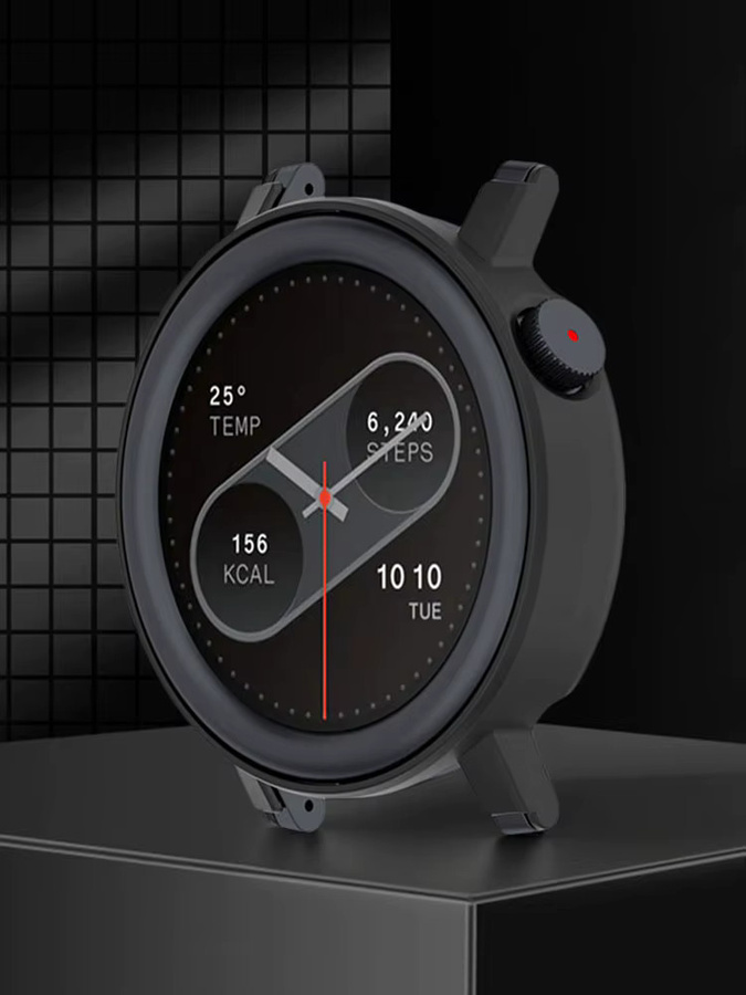 CMF Smartwatch Schutzhülle, Kunststoff, transparent, Unisex - Bild 4