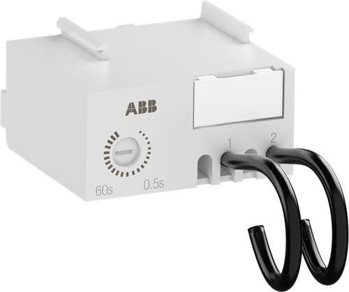 ABB MREBC20AC2 Elektronischer Zeitrelaisblock für DIN-Schiene in Weiß - Bild 1