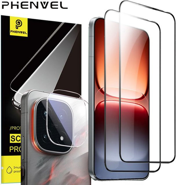 Oleophobes Schutzglas für Vivo IQOO 15, transparentes Anti-Explosion-Displayschutzglas aus gehärtetem Glas mit Fingerabdruck-Entriegelung - Bild 1