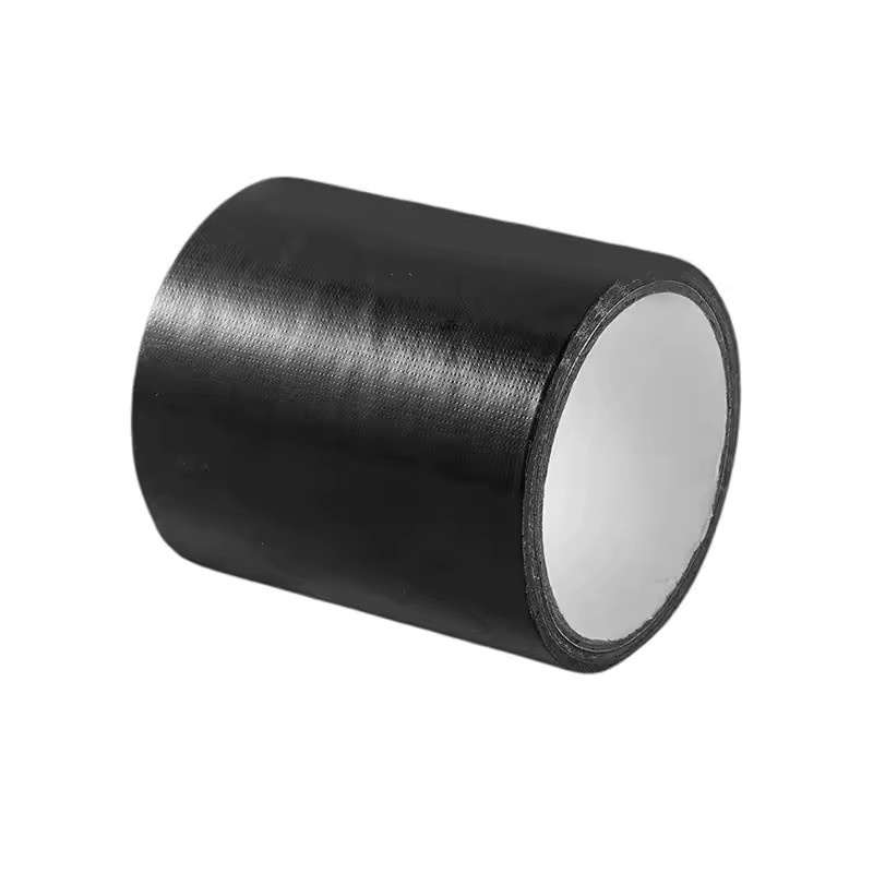 Schwarzes Leder-Reparaturband mit Stoffbasis als hochhaftendes Klebeband zur Ausbesserung von Löchern an Ledersesseln, Sofas und Sitzpolstern von Elektrofahrzeugen - Bild 6