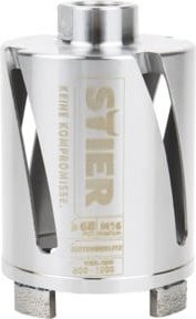 STIER Dosensenker SuperPro mit Seitenschlitz, M16, Durchmesser: 68 mm, Silber - Bild 1