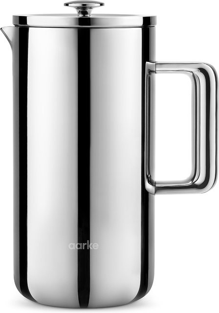 Aarke Coffee Press aus Edelstahl in Silber - Bild 1