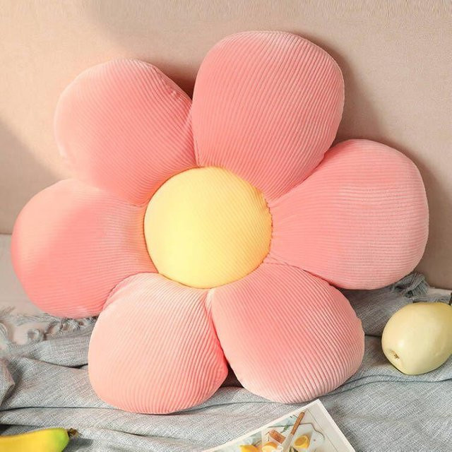 Yiran toy Bunte Blumen Plüschkissen, Stofftiere, 35cm - Bild 1