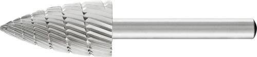PFERD HSS Frässtift Spitzbogenform in Silber, Durchmesser: 16 mm, Arbeitslänge: 30 mm, Schaftdurchmesser: 6 mm, Gesamtlänge: 70 mm - Bild 1