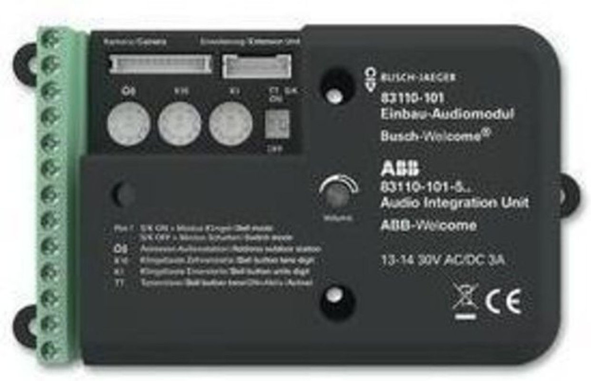 Busch-Jaeger Einbau-Audiomodul 83110-101 für Türsprechanlagen - Bild 2