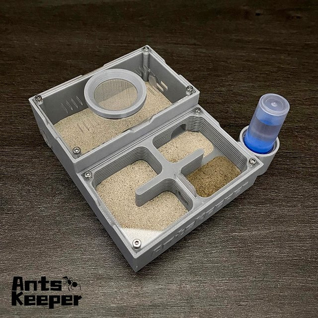 AntsKeeper Flacher Ameisenfarm, Vier Abschnitt, Ameisenhalterhausnest - Bild 1