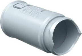 KAISER Rohrkupplung 25mm Weiß 1261-26 - Bild 1