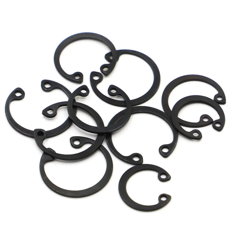 SZYANGYI C-Clips Snap Sicherungsringe aus Manganstahl in Schwarz für Loch 65, GB893 - Bild 3