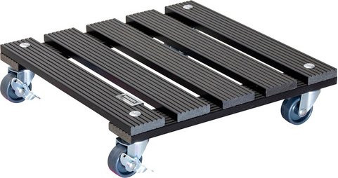 WAGNER SYSTEM Multiroller GreenHome Pflanzenroller aus WPC in Anthrazit/Grau, B/T/H: 29 x 29 x 7,2 cm - Bild 1