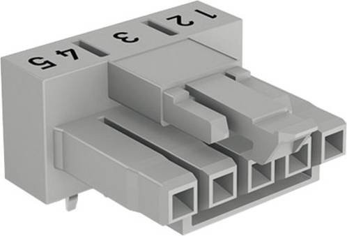 WAGO WINSTA MINI Netz-Steckverbinder Buchse 890-885/011-000 Einbau horizontal Pink - Bild 1