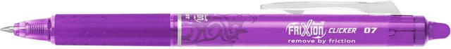 PILOT FriXion Clicker 07 Rollerball Stift in Lila - Bild 1