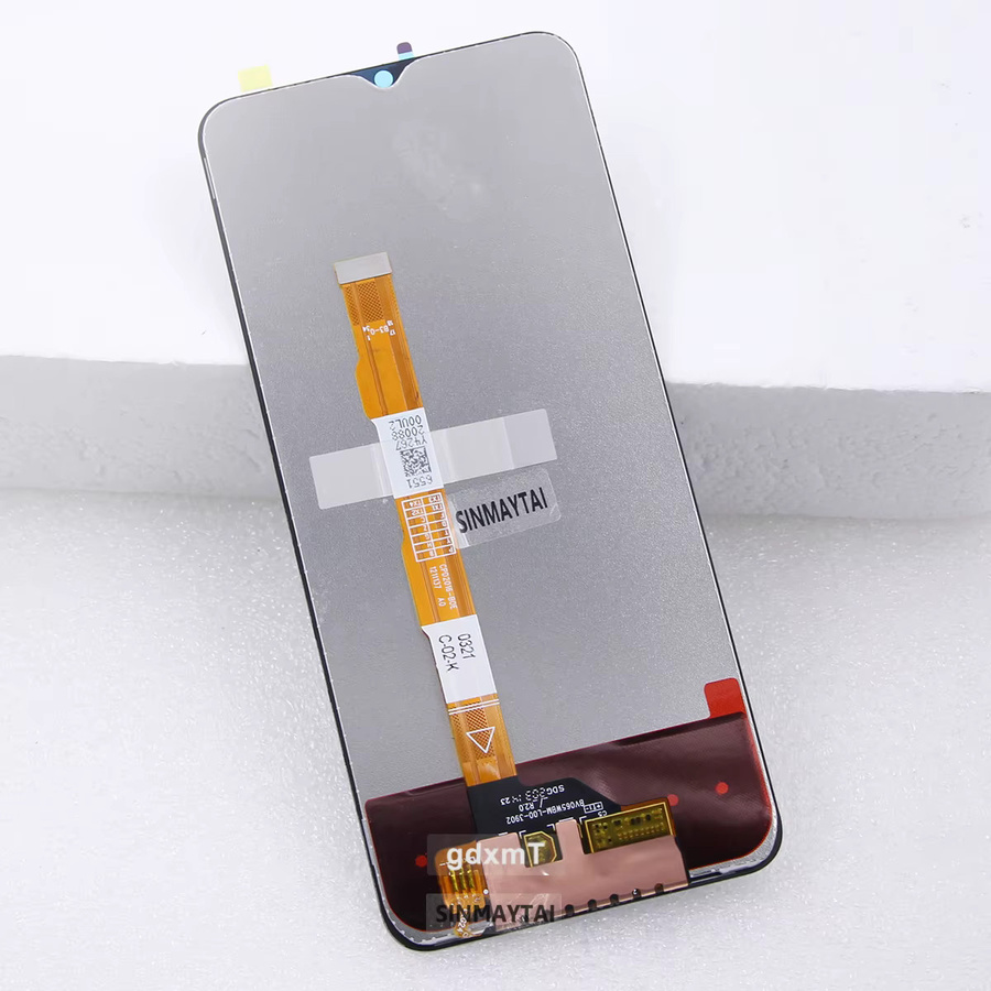 Vivo Y16 Ersatz Display mit Rahmen und Touch Digitizer in Schwarz, 6,51 Zoll LCD V2204 V2214 Montage - Bild 4