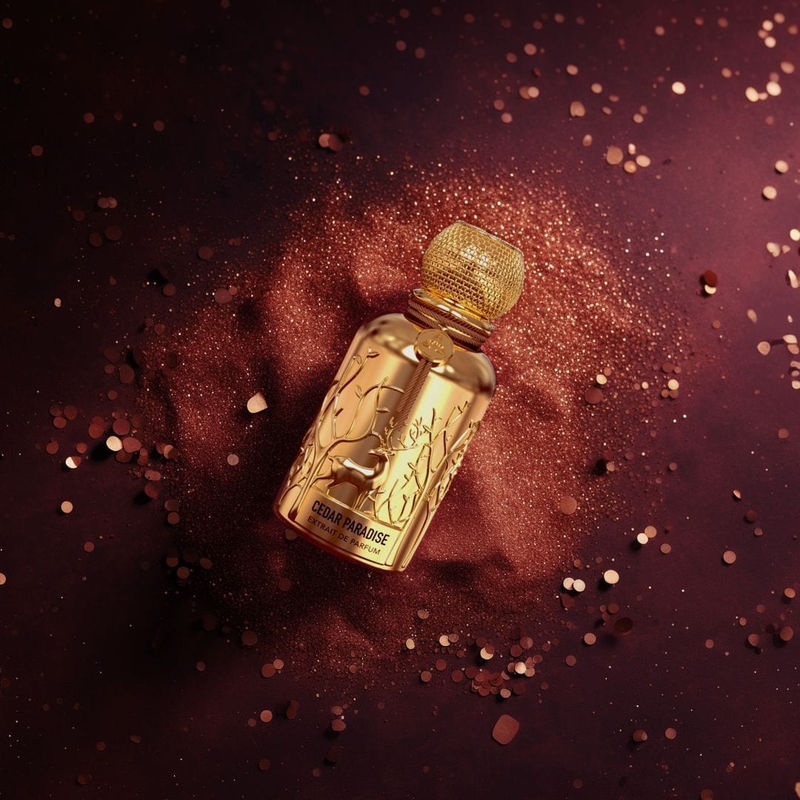 Auraa Desire Cedar Paradise Extrait de Parfum Gold 100ml - Bild 3