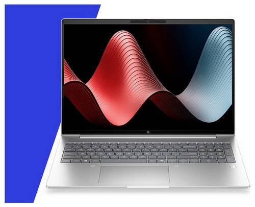 HP ProBook 4 G2a Notebook in Silber mit 16 Zoll WUXGA Display, AMD Prozessor, AMD Radeon Graphics, 32GB RAM und 512GB SSD, deutsche QWERTZ Tastatur - Bild 1