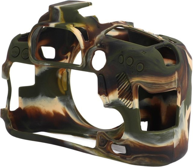 Silikon Schutzgehäuse in Digital Camouflage für Canon EOS 70D DSLR Kamera - Bild 1