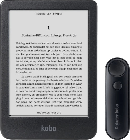 Kobo Clara BW E-Reader in Schwarz mit Remote - Bild 1