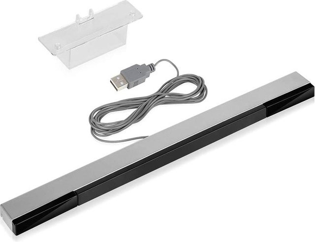 Nintendo Sensorleiste für Wii und Wii U in Schwarz - Bild 1