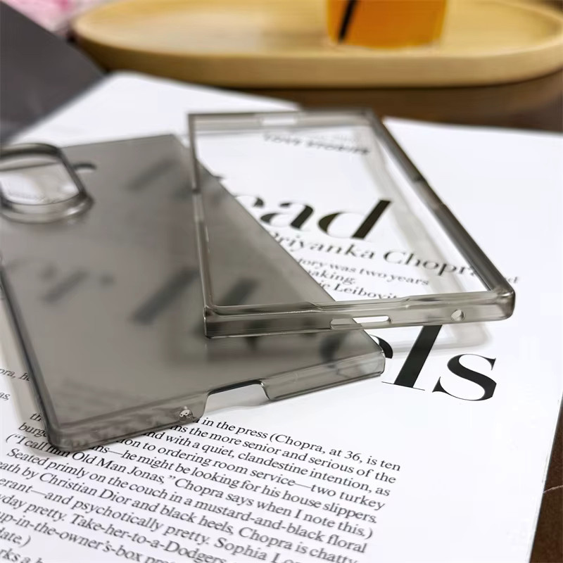 Transparente und matte PC-Klapp-Handyhülle für Samsung Galaxy Z Fold 7, 6, 5, 4, 3 5G, ultradünne stoßfeste Schutzhülle mit harter Rückseite - Bild 5
