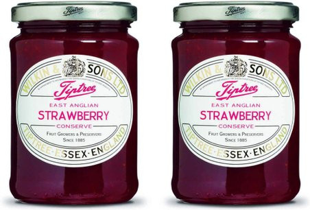 Wilkin and Sons Erdbeerkonfitüre East Anglian Strawberry 2 x 340 g - Bild 1