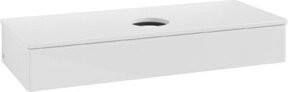 V&B Waschtischunterschrank Antao ohne Frontstruktur in Weiß lackiert, B/T/H: 120 x 50 x 19 cm - Bild 1
