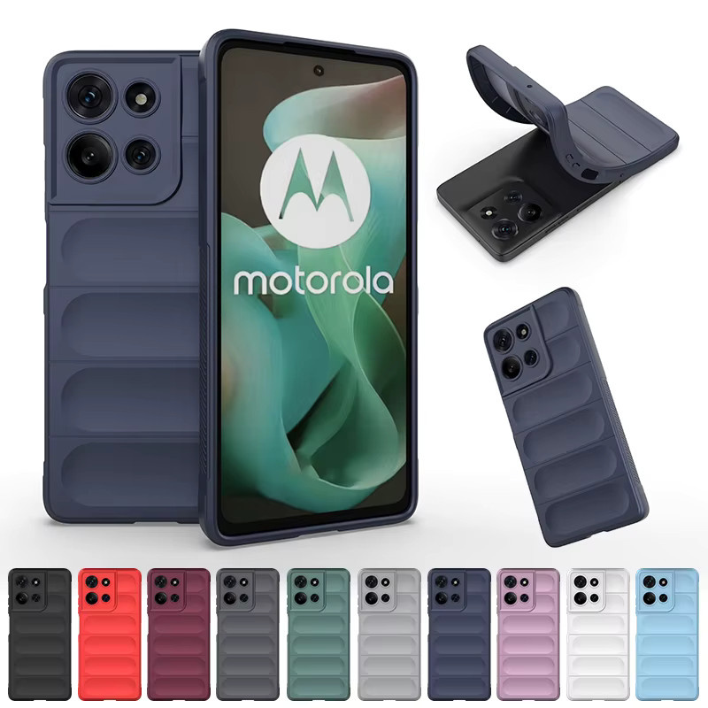 Stoßfeste Schutzhülle für Motorola Moto G86 G56 G06 G67 G57 Power G05 G15 G35 G55 G75 Edge 50 Neo 60 Pro 70 Fusion Cover in Schwarz oder Lila - Bild 5