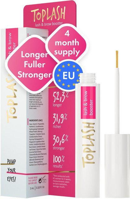 TOPLASH Wimpernwachstumsserum, 3 ml, Unisex - Bild 1