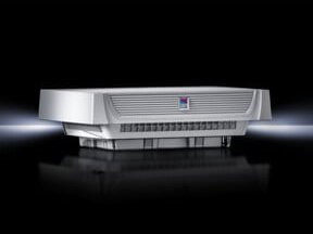 Rittal Dachlüfter SK 3140.140 mit Filtermatte, 400V, 800m3/h, B/H/T: 40,0 x 13,3 x 40,0 cm - Bild 3