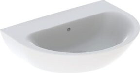 Geberit Waschtisch Renova aus Keramik, Farbe: Weiß, rechteckig, mit Überlauf, B/T: 65 x 50 cm - Bild 1
