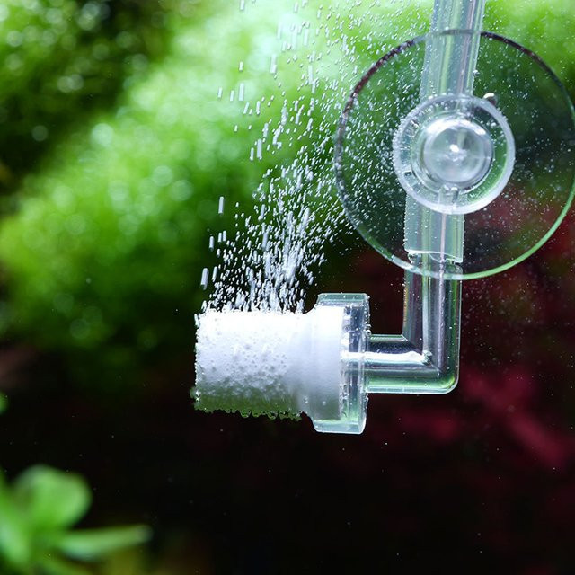 Qanvee CO2 Diffusor Mini Zerstäuber für Aquascape und Aquarium Zubehör - Bild 1