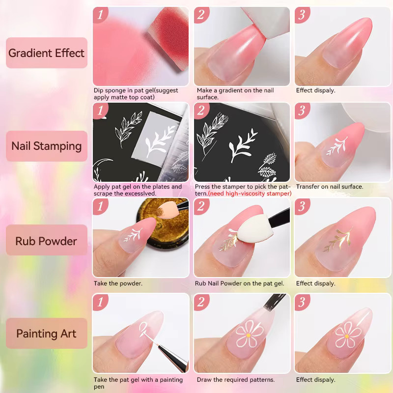 UR SUGAR Pat Patting Gel Nagellack, Glänzend - Bild 5