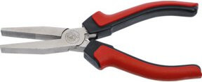 BGS Do it yourself Flachzange rot, Länge: 160 mm - Bild 1