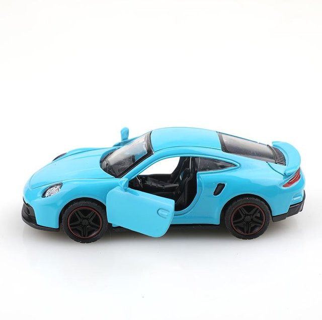 Linyi toy car 911 Rennauto, 1:43, Metall, Blau, ab 4 Jahren - Bild 1