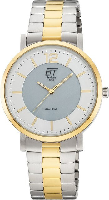 ETT Eco Tech Time Herrenuhr, Solar, Edelstahl, 40 mm, 5 ATM - Bild 1