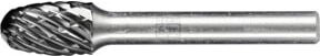 PFERD Hartmetall Hochleistungsfrässtift ALLROUND Tropfen TRE HICOAT universal silber, Durchmesser: 10 mm, Länge: 16 mm, Schaft-Durchmesser: 6 mm - Bild 1