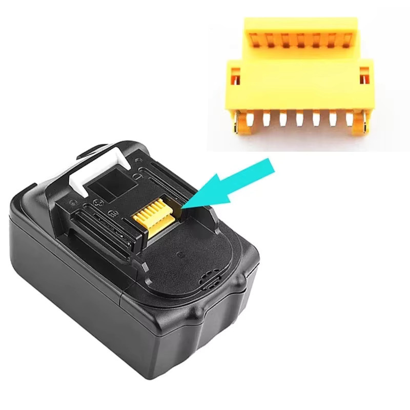 PCB BMS Ladeschutzplatine mit Anschlussklemme als Adapter Konverter für Makita 18V Li-Ionen-Akku BL1830 - Bild 2
