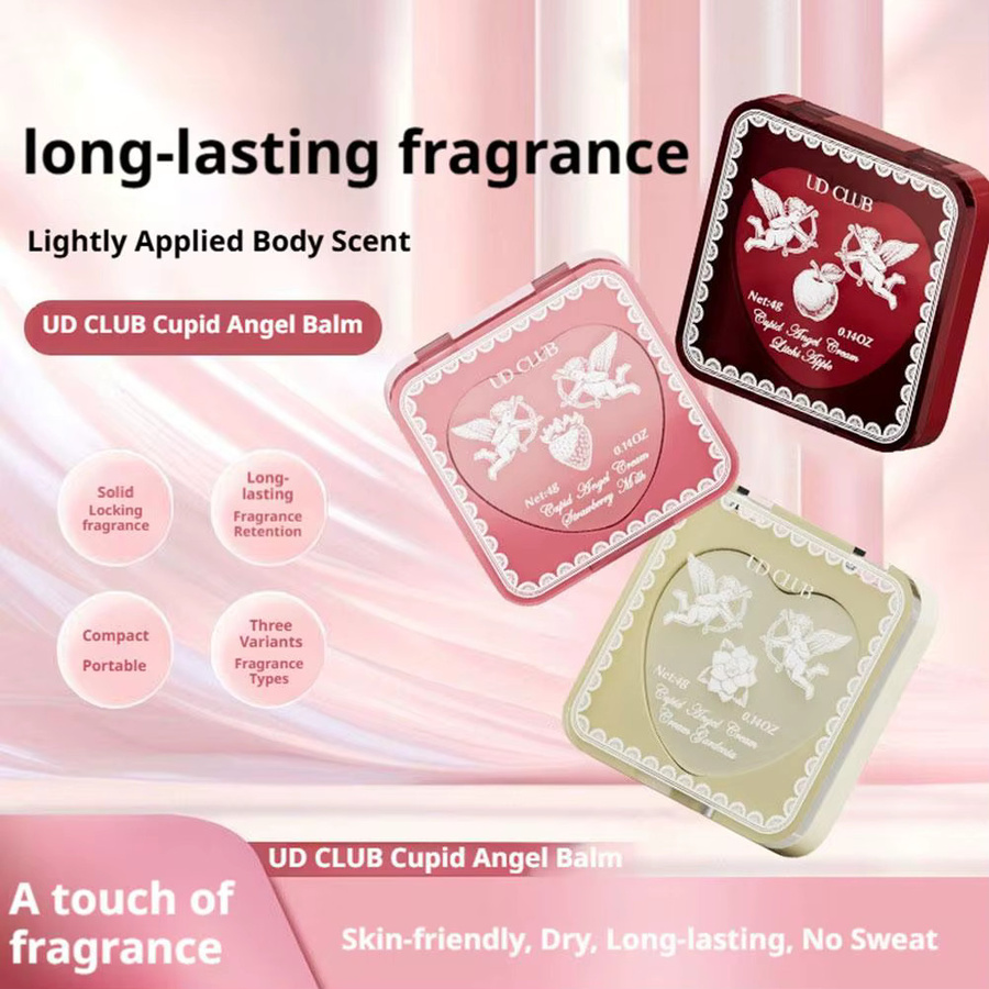 UD CLUB Cupid Angel Cream Festes Parfüm, Erdbeer-Milch, Unisex - Bild 1