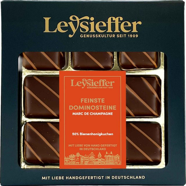 Leysieffer Dominosteine Marc de Champagne 125 g - Bild 1