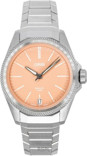 Oris Propilot X Calibre 400 Armbanduhr, Titan, Automatik, Lachs, Unisex - Bild 1