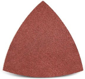 Menzer Klett-Schleifblätter für Deltaschleifer, Durchmesser: 82 mm, Körnung: K24, Farbe: Rot - Bild 1