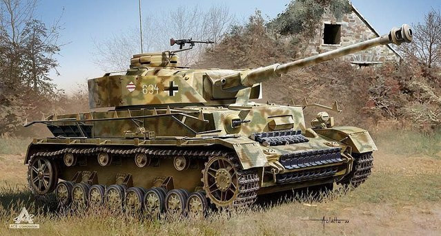 Academy Pz.Kpfw. IV, Ausf. H, Fahrzeug - Bild 1