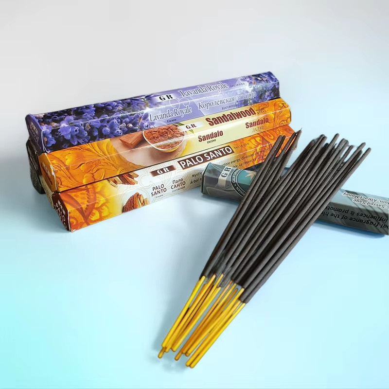 YXYMCF Natürliche Räucherstäbchen mit Salbei und Jasmin für Yoga, Meditation und Aromatherapie - Bild 1
