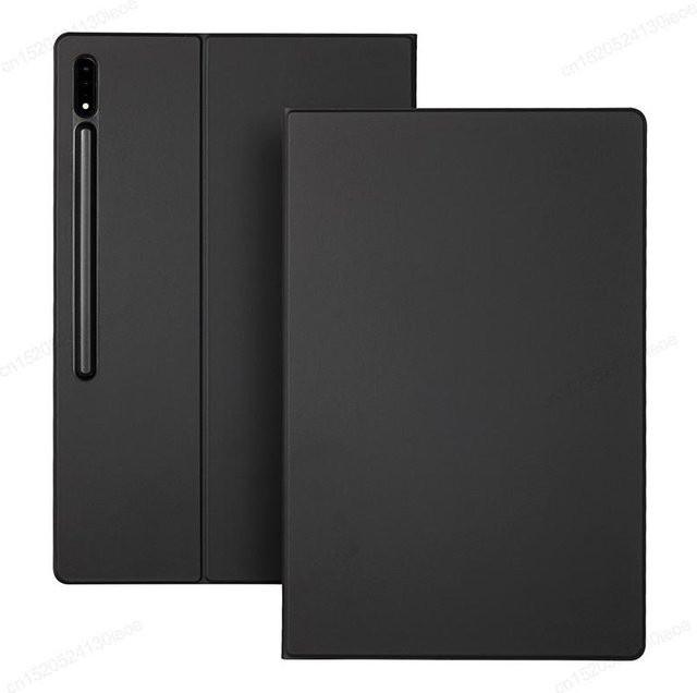 Magnetische Tablet-Hülle für Samsung Galaxy Tab S8 S9 S10 Ultra S7 Plus FE mit Stifthalter in Schwarz - Bild 1
