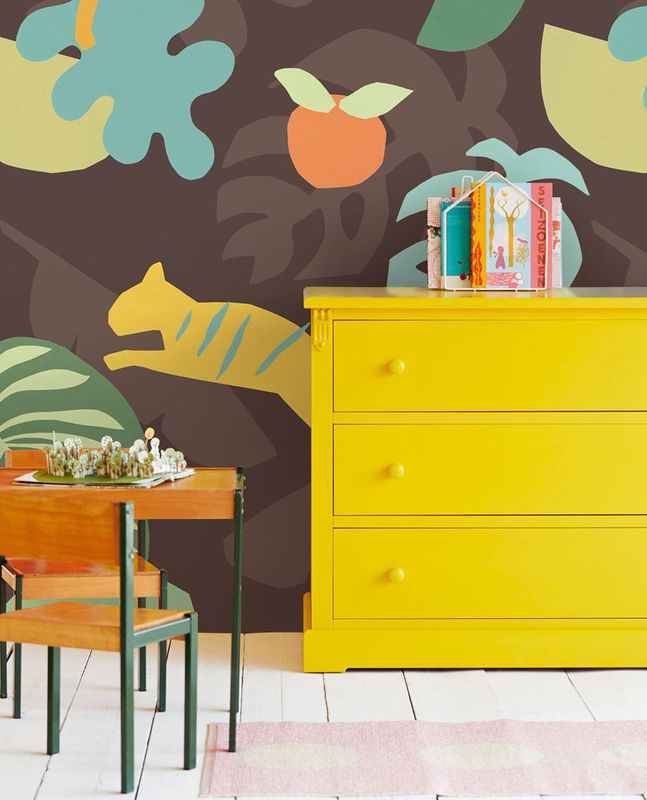Eijffinger Wallpaper Tigers 399122 Non-Woven Tapete für Kinder in Braun - Bild 2