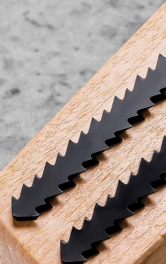 HCS-Stichsägeblätter T344CB doppelseitig gezahnt in Schwarz für Holz und Kunststoff - Bild 3